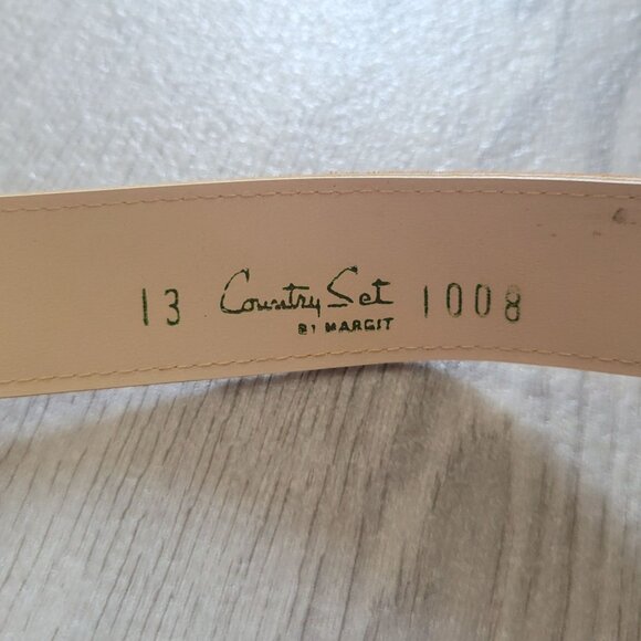 Vintage Country Set By Margit Sleeveless Wool Checkered Dress With Belt - Picture 4 of 7